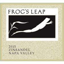 BTL Frog’s Leap, Zinfandel, Napa Valley, 2015