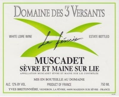 GLS Domaine Des 3 Versants, Muscadet, France