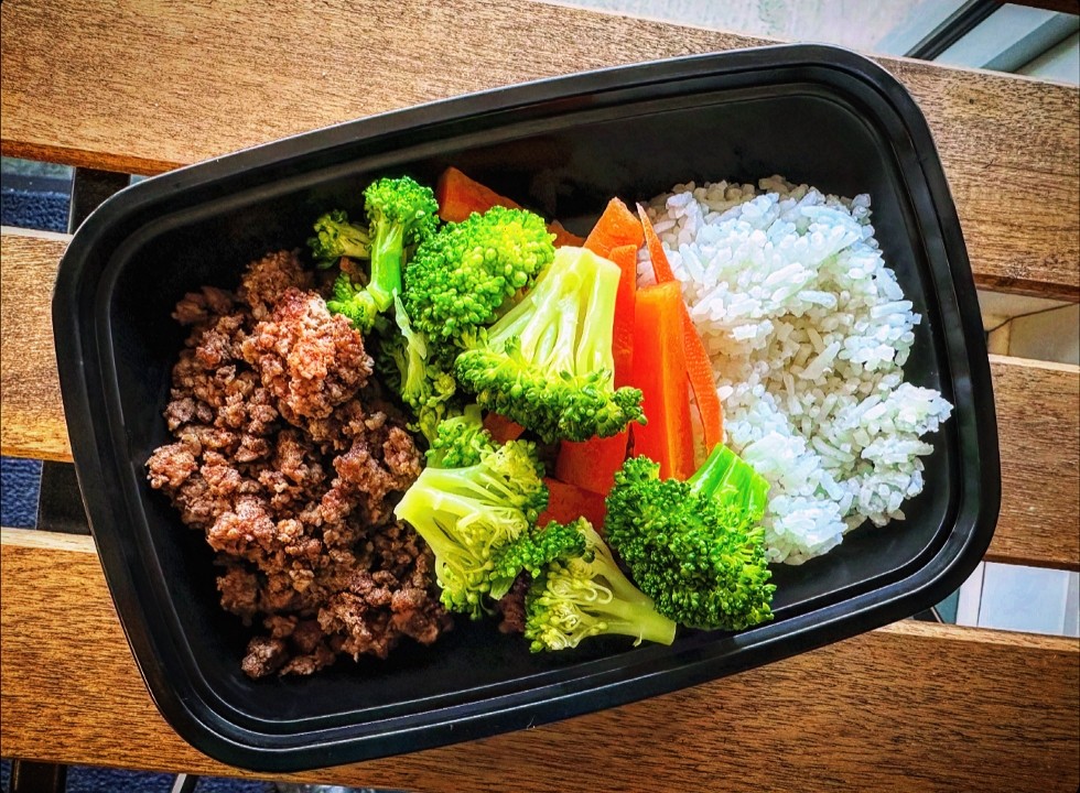 RSP BASICS | Ground Beef | Carrot | Broccoli | Rice