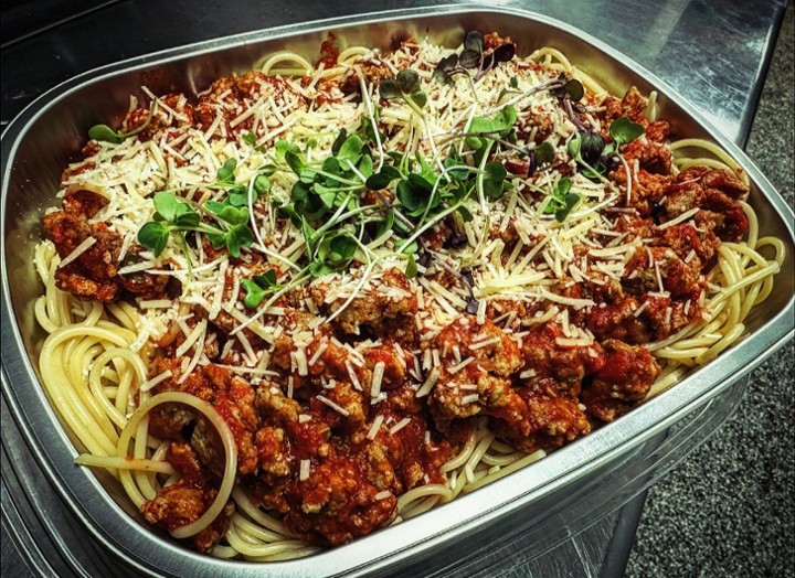 Turkey Sausage Marinara & Spaghetti