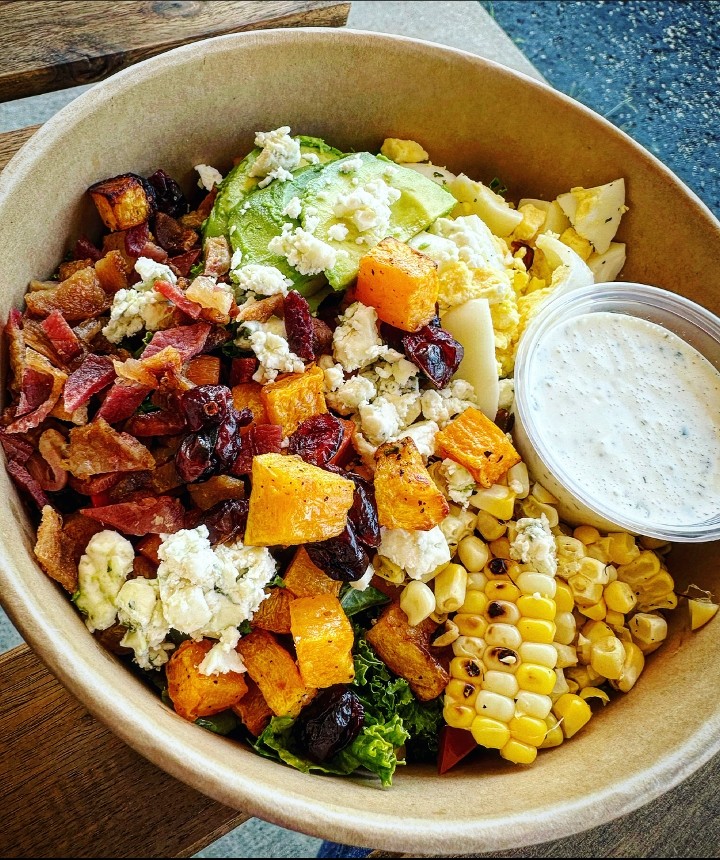Fall Cobb Salad (meal prep-style)