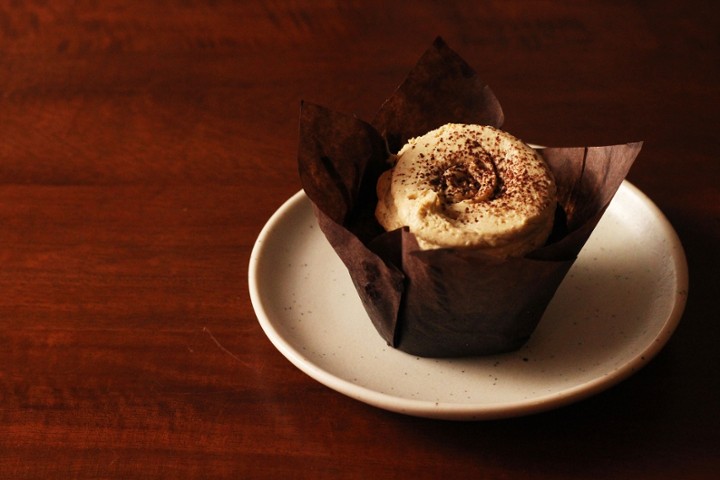 Keto Chocolate Chai Cupcake