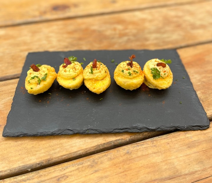 Fried Deviled Eggs