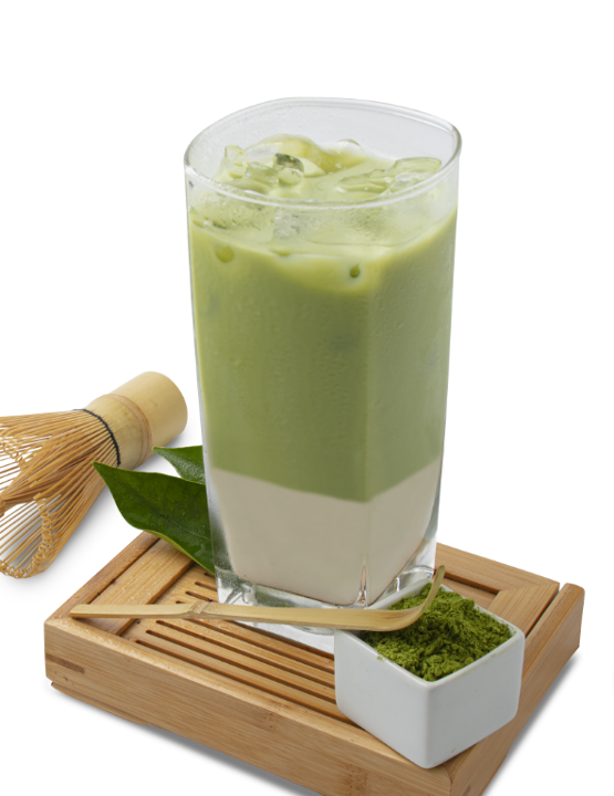 Matcha Cortado Milk Tea