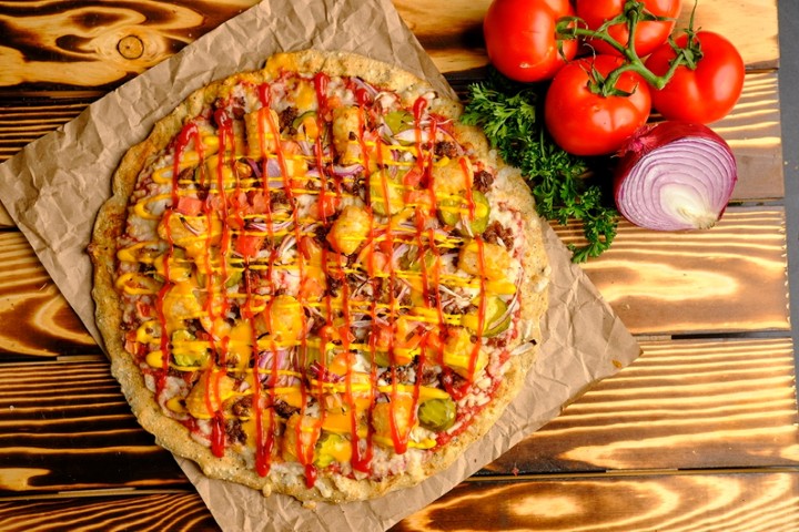 CheeseBurger Pizza