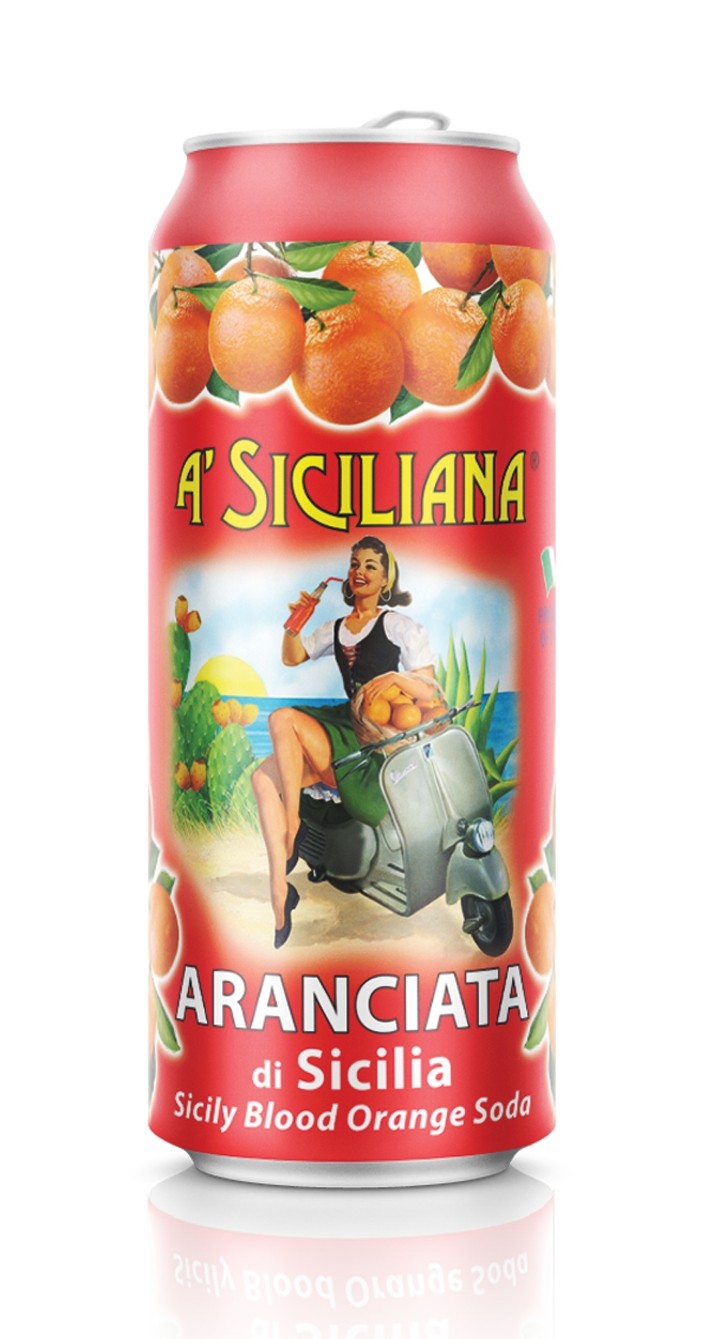 A' Siciliana Aranciata (330mL can)