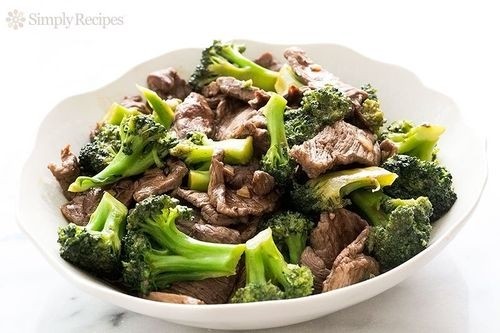Steamed Beef and Broccoli - NO SAUCE