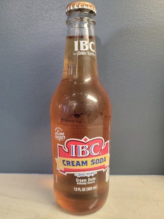 IBC Cream Soda 120z Bottle