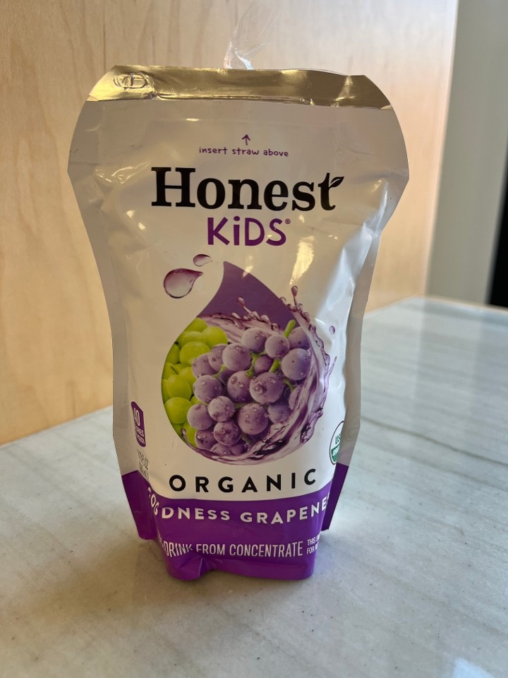 Honest Kids Grape 6.75oz Pouch