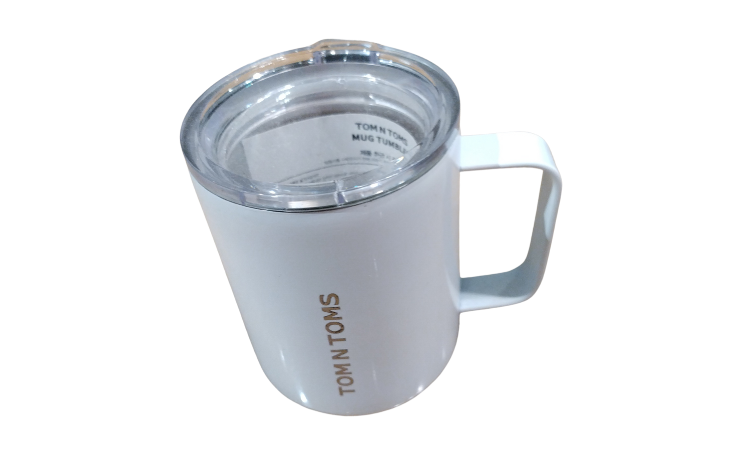 tumbler mug - white