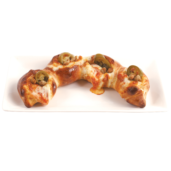 Hot Italiano Pretzel.
