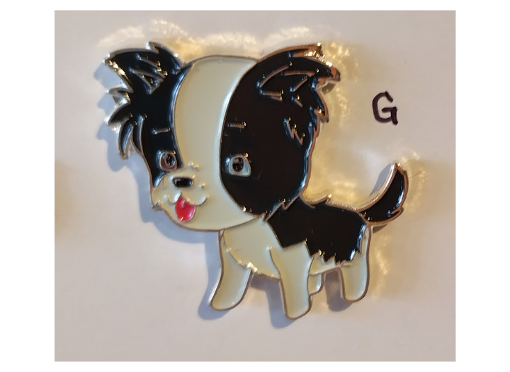 P25 - BLACK & WHITE DOG
