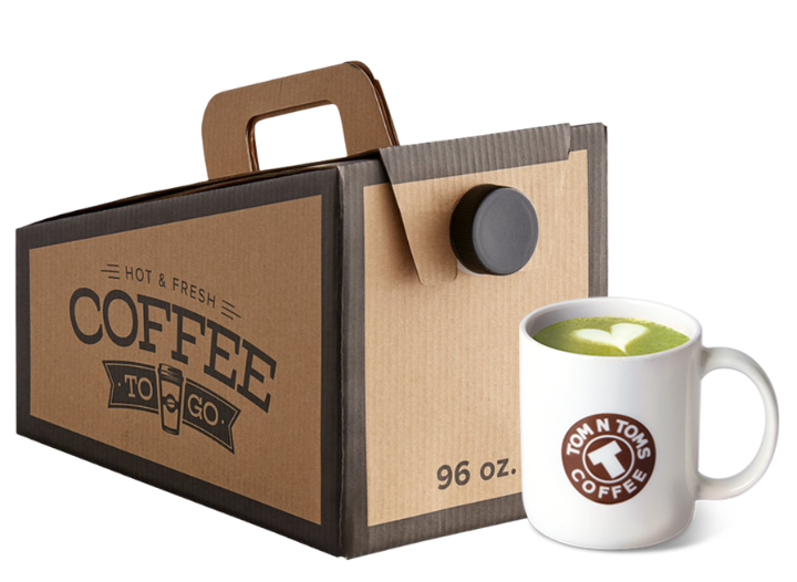 *96oz Green Tea Latte.*