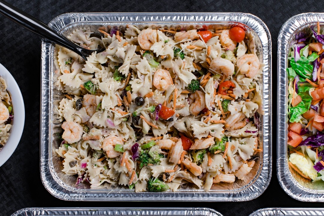 Pasta Salad, with Boiled Shrimp