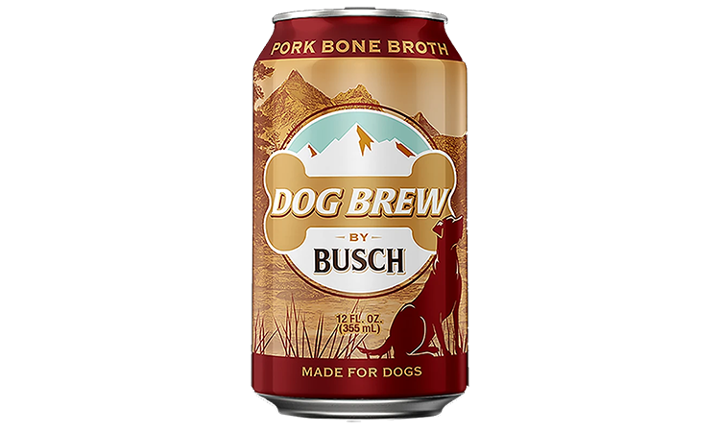**12oz. Can Dog Brew, Busch**