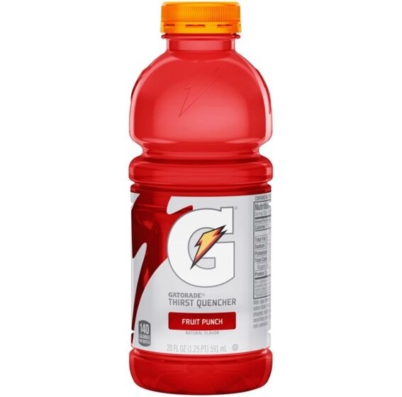 Gatorade Fruit Punch Sports Drink - 20 fl oz Bottle