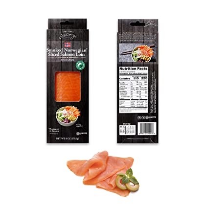 New York's Delicacy Smoked Norwegian Hand Sliced Salmon - 6 Oz.