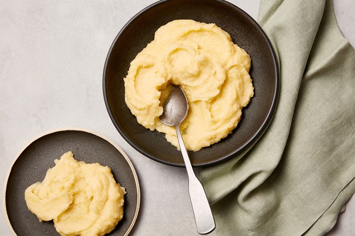 Olive Oil Garlic Mashed Potatoes