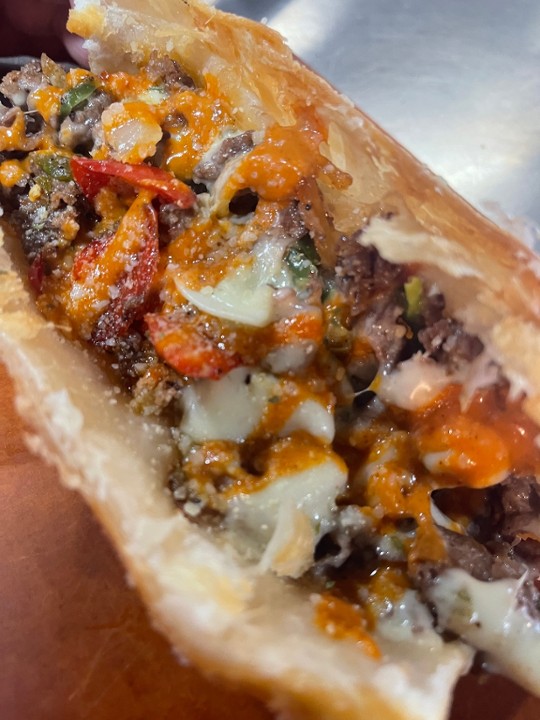 Puff Philly Steak sandwich (new item)