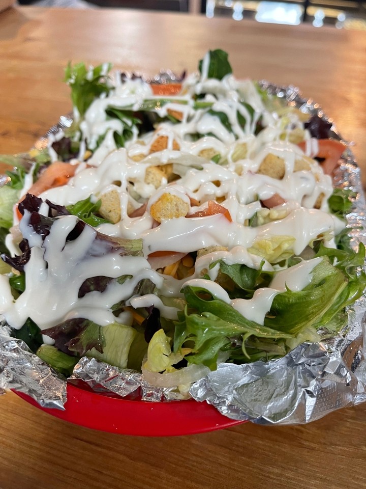 FRIED BUFFALO CHICKEN SALAD