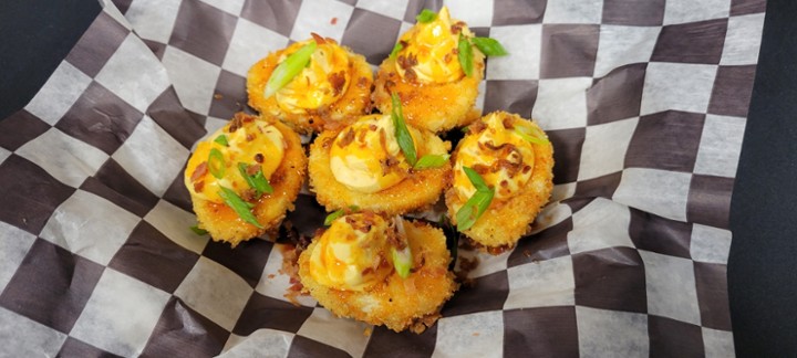 Fried Deviled Eggs