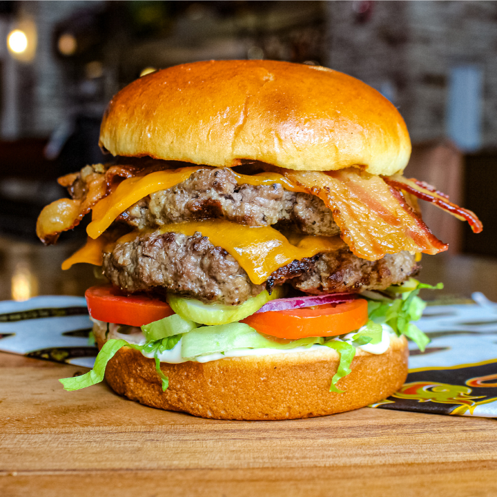 Cheddar Bacon Burger