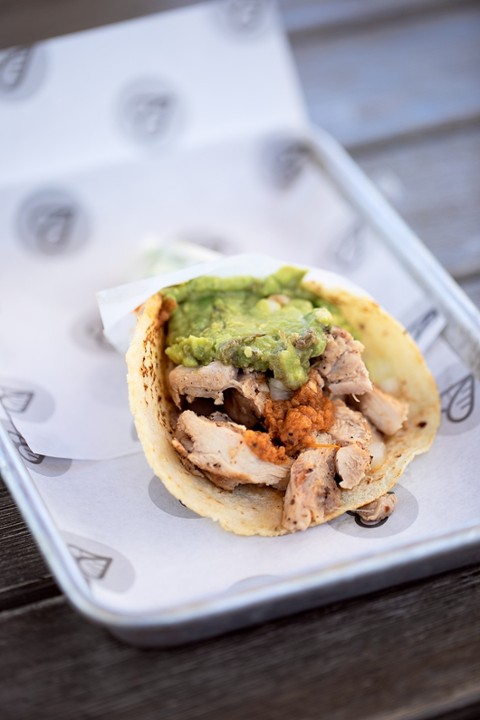 Pollo Asado Taco