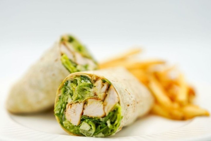 Blackened Chicken Caesar Wrap