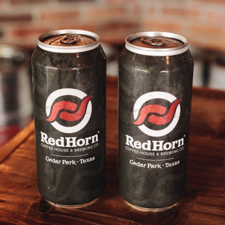 #6 Undercover Cowboy Hazy IPA - Red Horn - Two-16oz CROWLER CANS