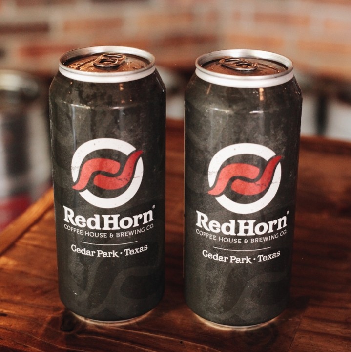 #9 Austinator Doppelbock - Red Horn - Two-16oz CROWLER CANS