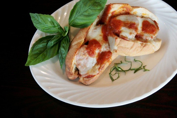 Meatball Parmigiana Sub