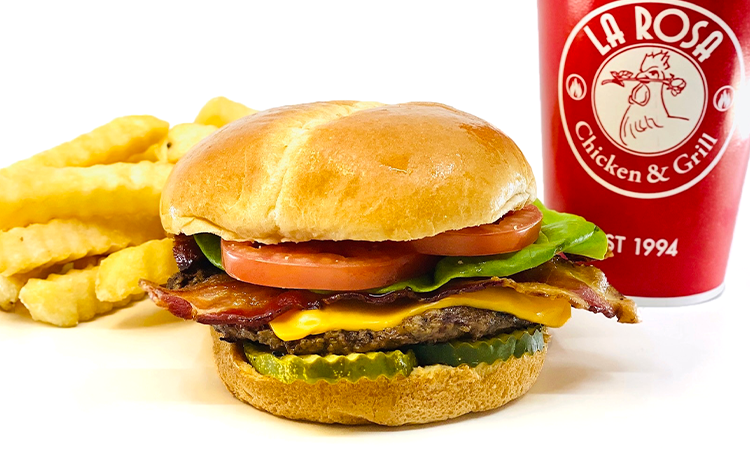 #10 Bacon Cheese Burger Combo