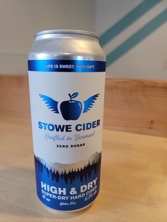 STOWE HIGH AND DRY CIDER