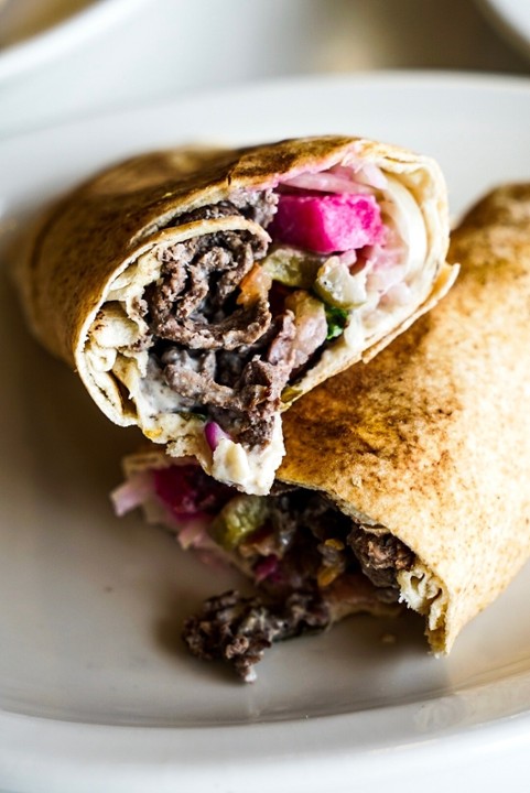 Beef Shawarma Rolled