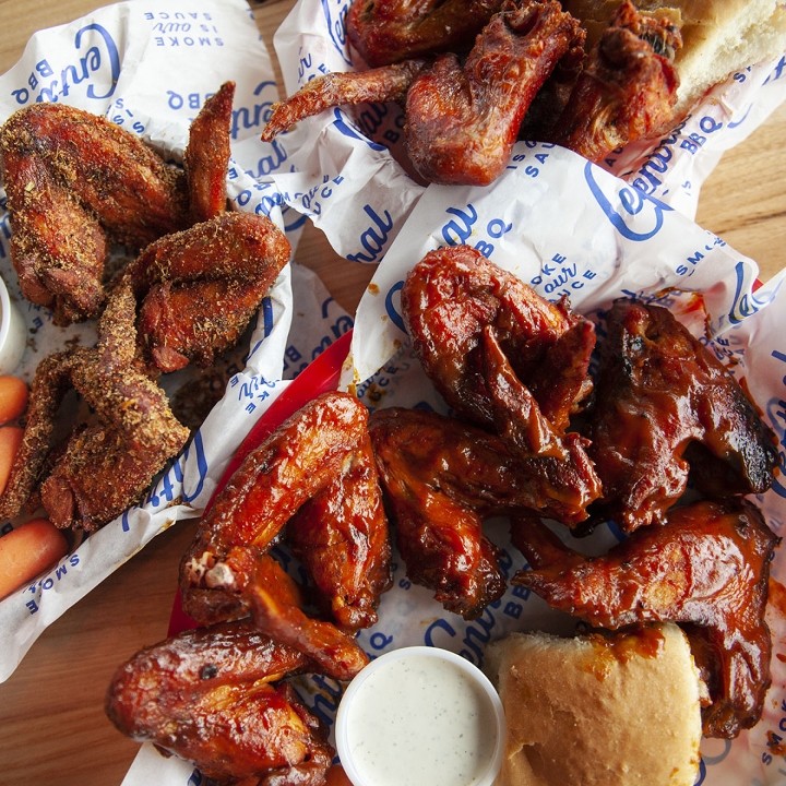 Full Order Smoked Wings/6 Piece