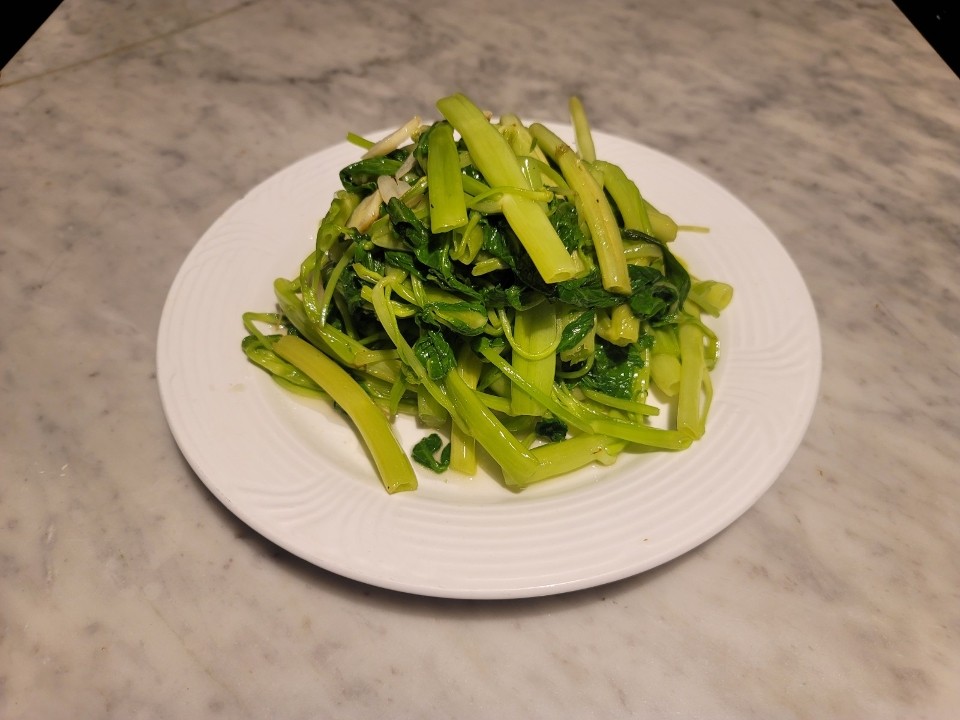 V18 Garlic Chinese Water Spinach 蒜炒空心菜