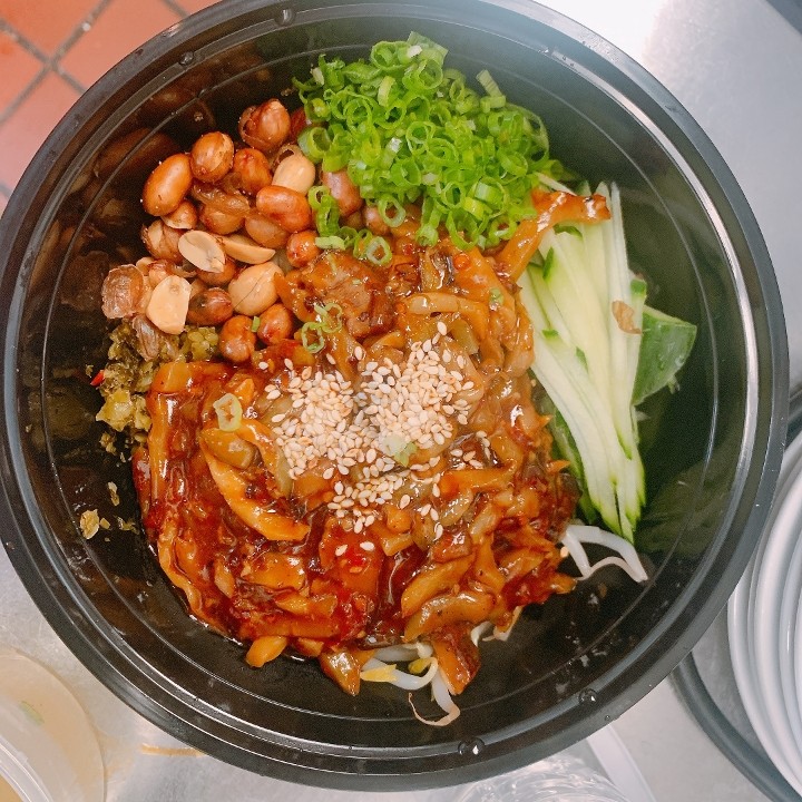 154.Hot and Sour Noodle Bowl(V)  酸辣干拌面
