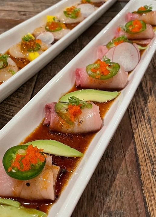 Hamachi Carpaccio (Raw)