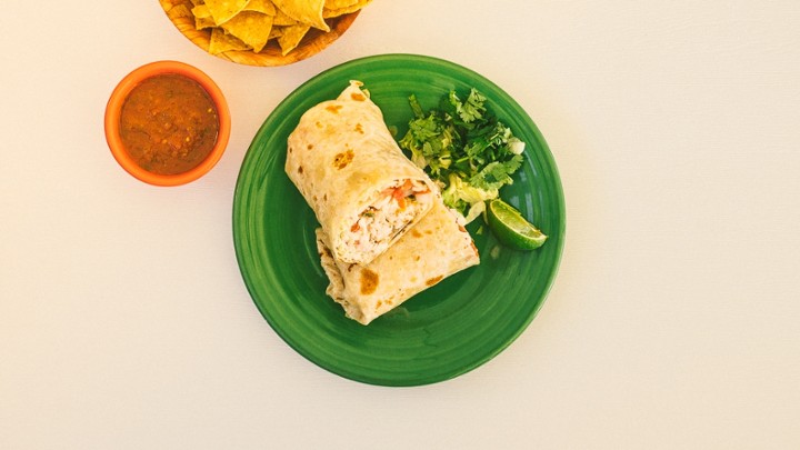 Grilled Fish Burrito