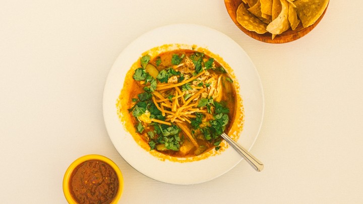 Chicken and Rice Tortilla Soup