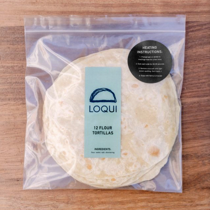 Loqui: Flour Tortillas (12 Pack)