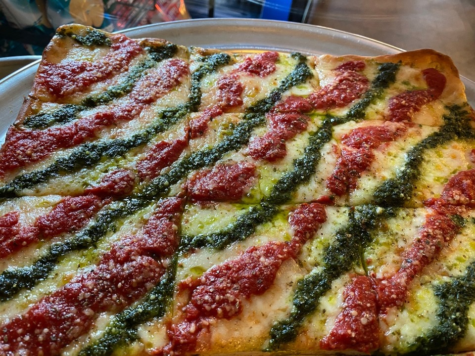 Grandma Pesto Pizza