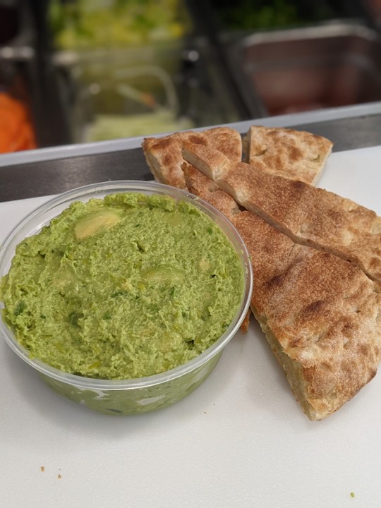 Smashed Edamame dip