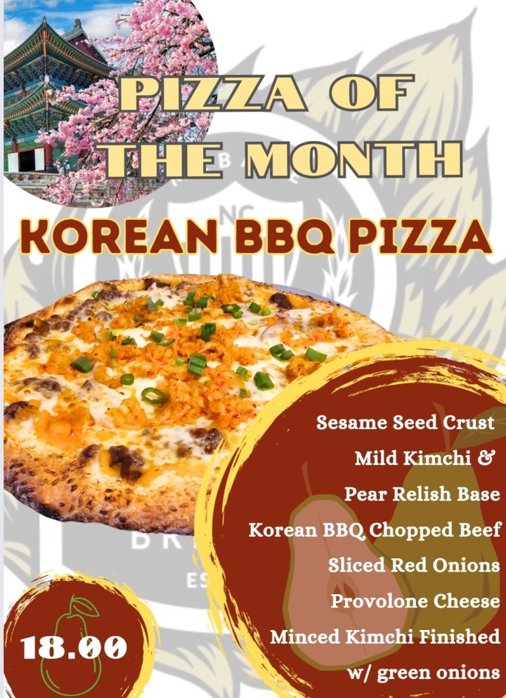 Korean BBQ Pizza