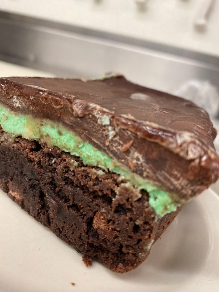 Guinness Mint Brownie