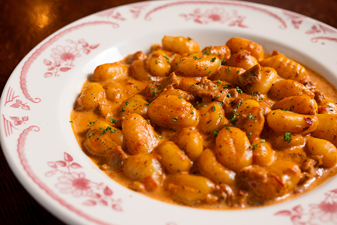 Gnocchi con Salsiccia