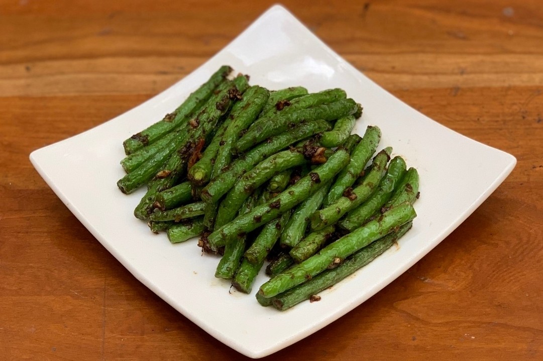 Sauteed String Beans with Dried Shrimp