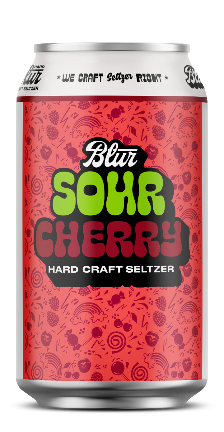 Blur Hard Seltzer Sour Cherry - 6 Pack
