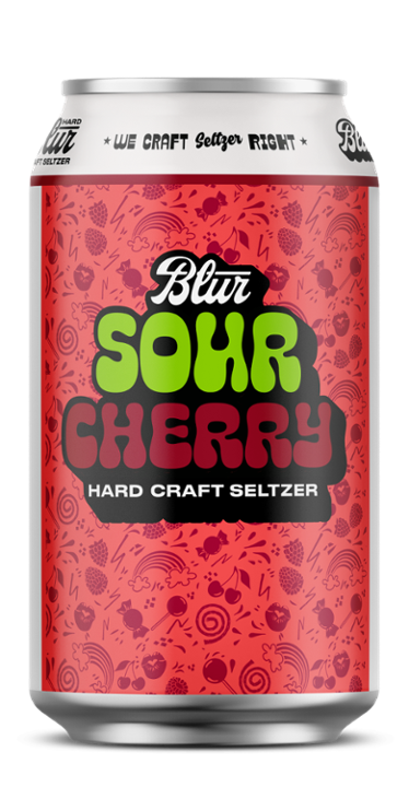 Blur Hard Seltzer Sour Cherry - 6 Pack