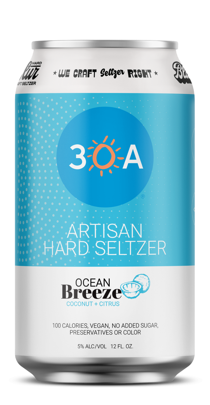 30A Ocean Breeze Hard Seltzer 6 Pack